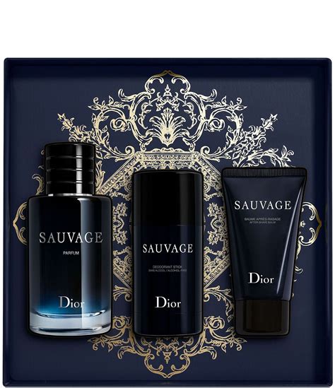 dior sauvage parfum 100ml gift set|christian Dior Sauvage gift set.